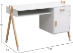 Γραφείο παιδικό PASCHAL Μελαμίνη - Ξύλο Πεύκου 120x55x75Υ εκ. 120x55x75 εκ.