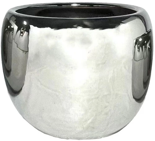 ARGENTO ΒΑΖΟ 28x28x24 ΚΕΡΑΜΙΚΟ ΑΣΗΜΙINTHEBOX