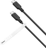 YENKEE YCU SE C125 BK Universal καλώδιο Φόρτισης USB-C σε USB-C, 1,5m, Μαύρο