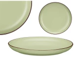 Πιάτο  κεραμικό  OLIVE GREEN  26x3cm