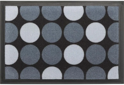 Ποδόμακτρο GREY κύκλοι 40x60cm