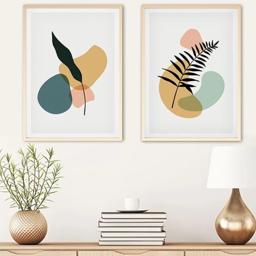 Πίνακας σε καμβά Keniko pakoworld δίπτυχος με ψηφιακή εκτύπωση 50x3x70εκ