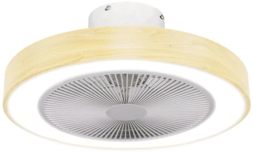 ΑΝΕΜΙΣΤΗΡΑΣ ΟΡΟΦΗΣ HALO FLOW 50cm 15w ΜΕ CCT LED ΦΩΤΙΣΜΟ 45W & ΤΗΛΕΧΕΙΡΙΣΤΗΡΙΟ ΟΨΗ ΞΥΛΟΥ 06-30179