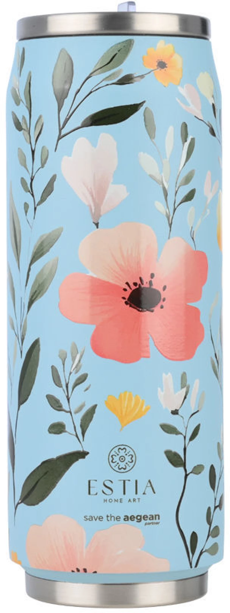 ΘΕΡΜΟΣ TRAVEL CUP SAVE THE AEGEAN 500ml SKY GARDEN 01-31206