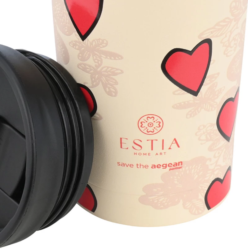 ΘΕΡΜΟΣ TRAVEL MUG SAVE THE AEGEAN 350ml TENDER LACE 01-31930