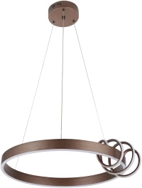 PDC 650-1 BW ΚΡΕΜΑΣΤΟ LED  ΚΑΦΕ ΚΥΚΛΟΣ ΜΕ ΕΛΑΤΗΡΙΟ 50W 3000K