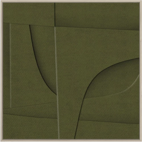 ACETE ΠΙΝΑΚΑΣ ΔΙΑΚΟΣΜΗΣΗΣ 77x77x4 MDF ΛΑΔΙ PVC ΦΥΛΛΟ ΦΥΣΙΚΟINTHEBOX