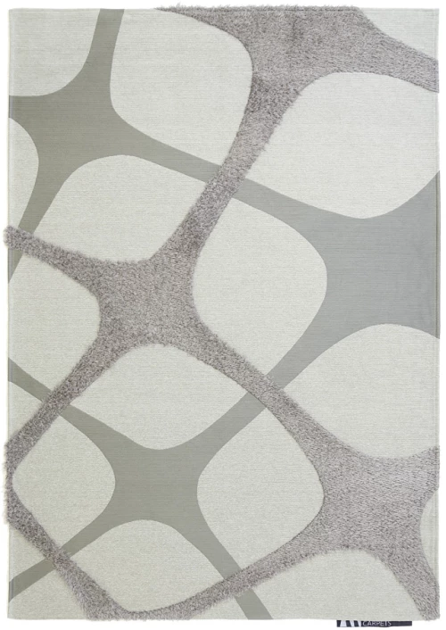 Χαλί Toscana Shaggy INNO WHITE SILVER Royal Carpet - 68 x 220 cm