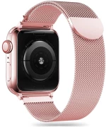 Λουράκι MilaneseBand TECH PROTECT για Apple Watch 38 / 40 / 41 / 42 mm - Ροζ