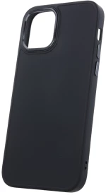 Σκληρή Θήκη Satin για iPhone 15 Plus - Μαύρο