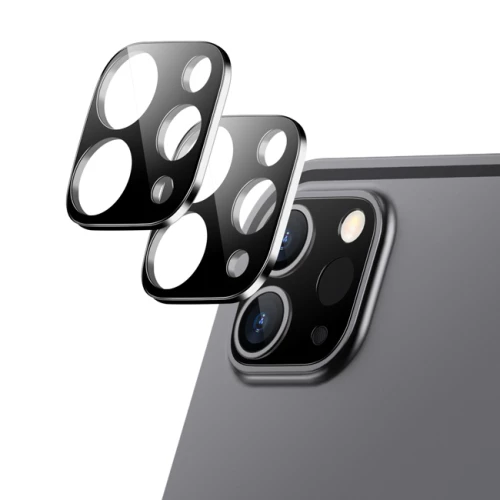 Tempered Glass / Τζαμάκι Προστασία Φακού Κάμερας για iPad Pro 2020 / 2021 11" / 12.9" - Μαύρο