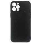 Θήκη TPU Σιλικόνης με Προστασία Κάμερας για iPhone 16 Pro Max - Μαύρο Ματ