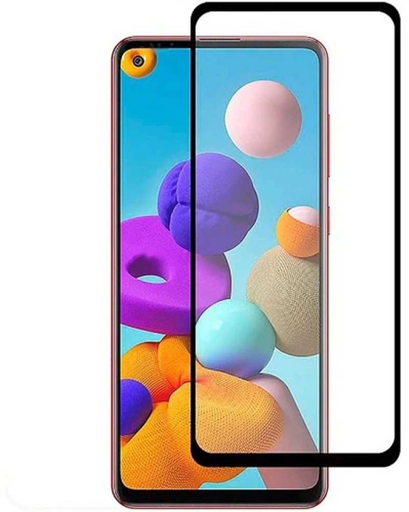 Tempered Glass FULL GLUE για Samsung Galaxy A11 - Μαύρο