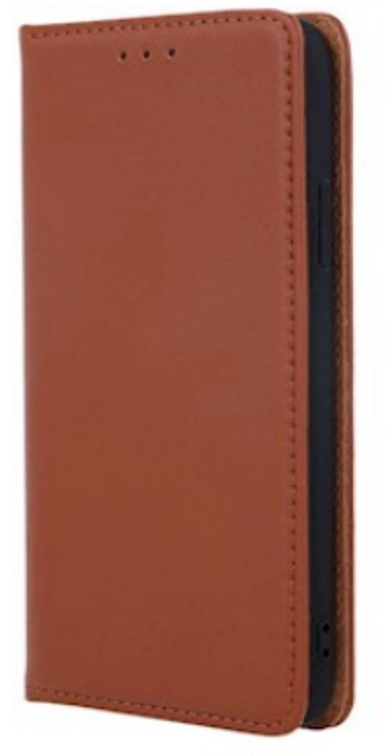 Δερμάτινη Θήκη Book Style για iPhone 13 Pro Max - Καφέ