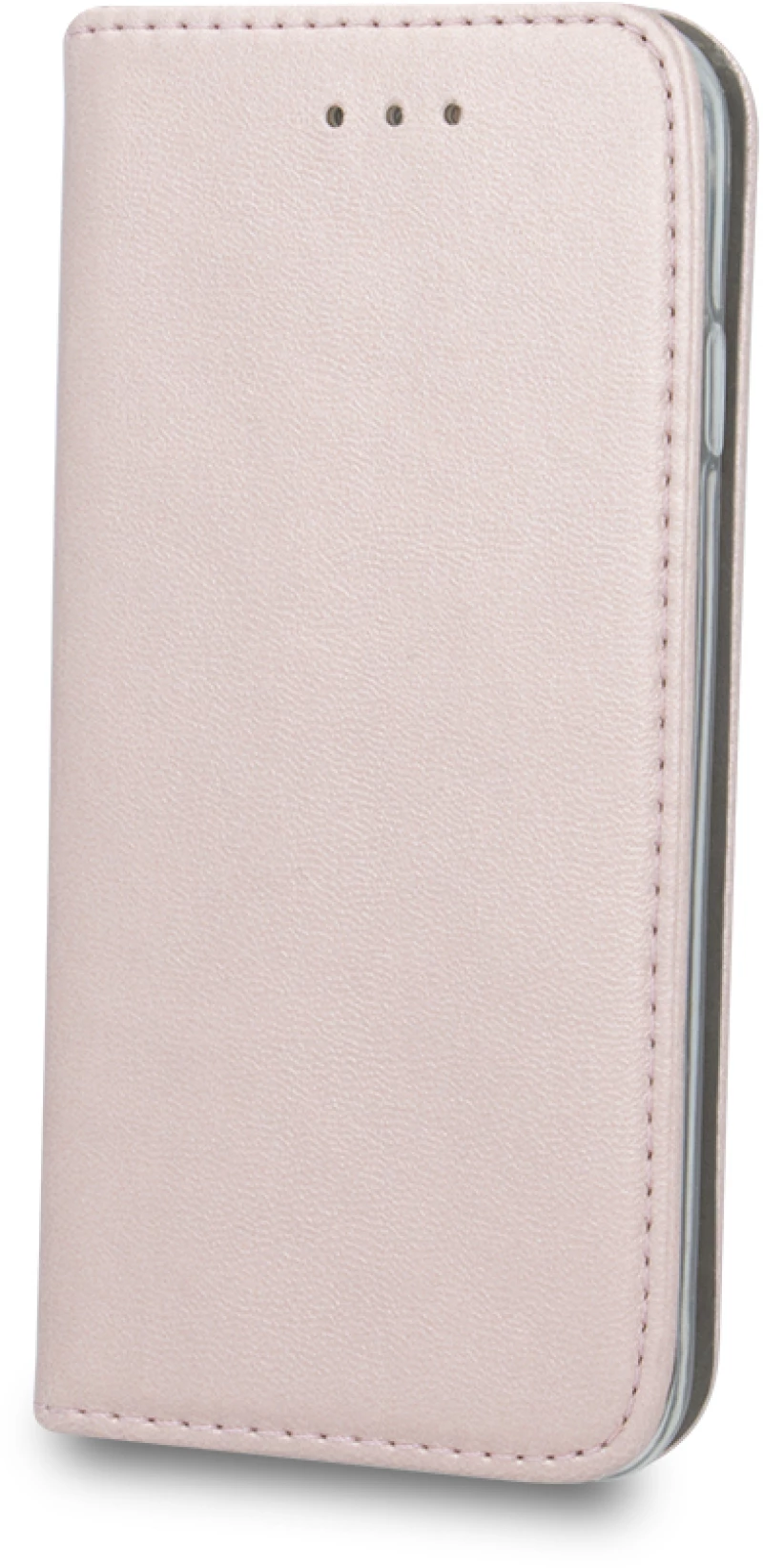 Υφασμάτινη Μαγνητική Θήκη Book Style για Samsung Galaxy A02s - Ροζ Χρυσό