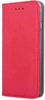 Υφασμάτινη Μαγνητική Θήκη Book Style για Samsung Galaxy A41 - Κόκκινο