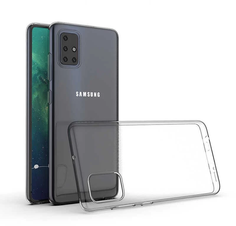 Θήκη TPU Σιλικόνης 1.8mm για Galaxy A51 - Διάφανη