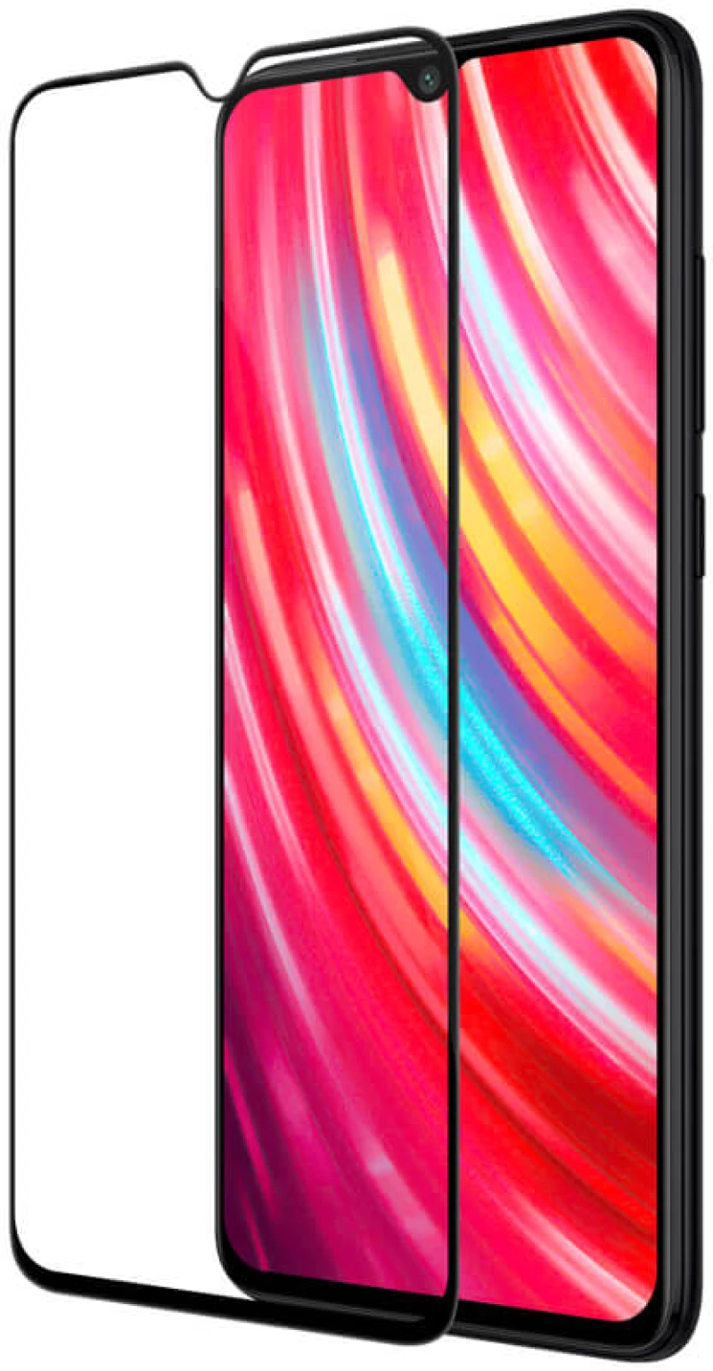 Tempered Glass FULL GLUE για Xiaomi Redmi Note 8 Pro - Μαύρο Πλαίσιο