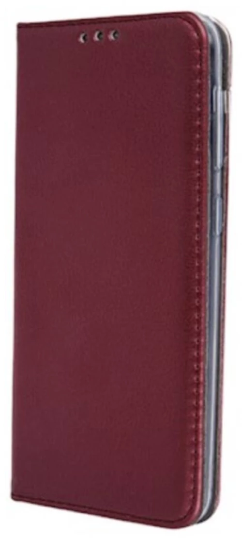 Μαγνητική Θήκη Δερματίνης Book Style για iPhone 11 Pro - Μπορντό