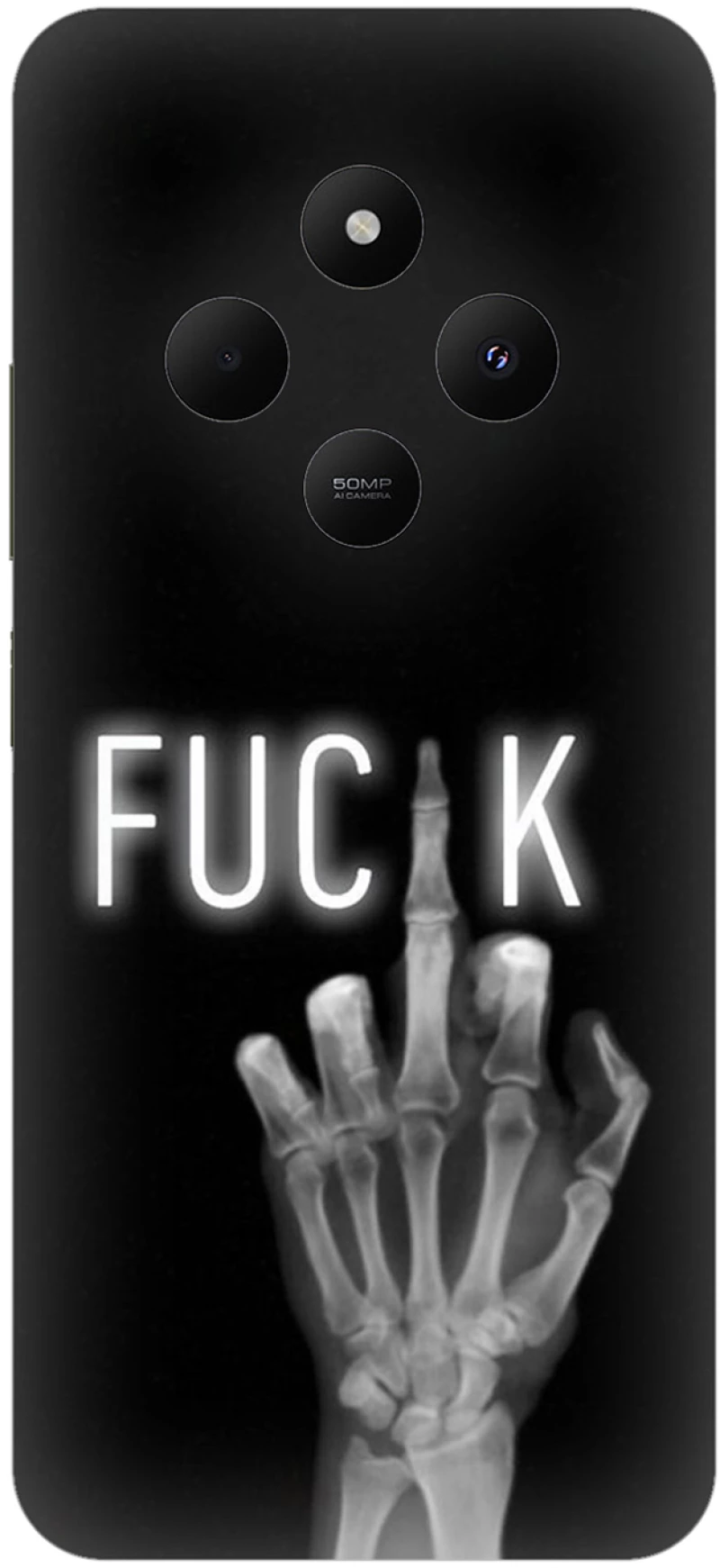 Middle Finger θήκη για Xiaomi Redmi 14C 4G