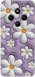 Flowers in Purple θήκη για Xiaomi Redmi 14C 4G