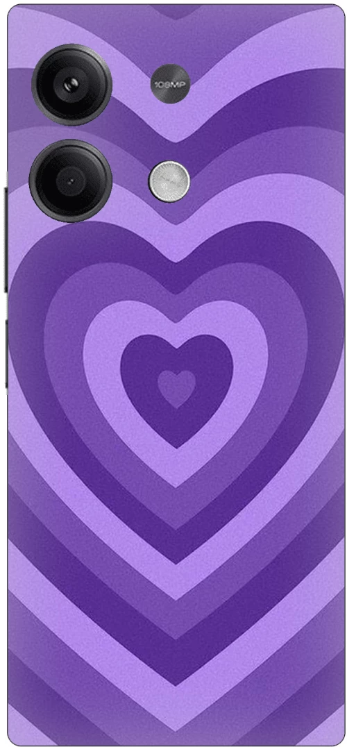 Purple Hearts Θήκη για Xiaomi Redmi Note 13 Pro 5G