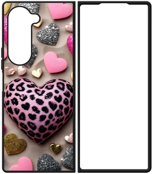 Leopard Heart Desing 2 Θήκη για Samsung Galaxy Z Fold 6