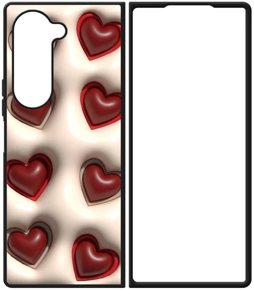Chocolate Hearts Θήκη για Samsung Galaxy Z Fold 6