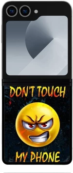 Don't touch My Phone Emoji Θήκη για Samsung Galaxy Z Flip 6