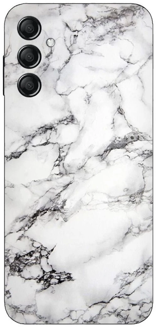 Marble White Silicone Case θήκη για Samsung Galaxy M34 5G