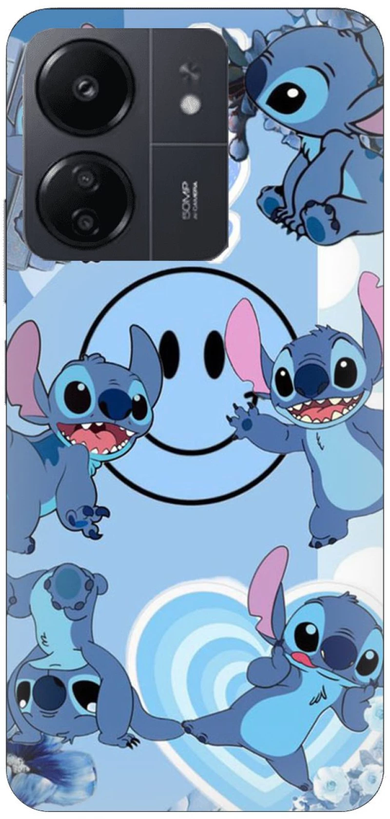 Ohana Emoji Silicone Case θήκη για Xiaomi Redmi 13C 5G