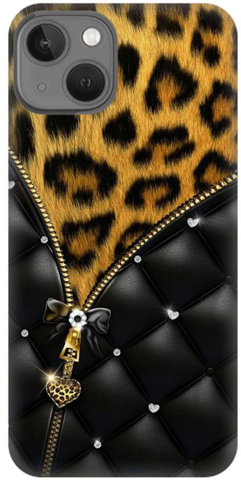 Lady Cheetah Silicone Case Θήκη για Iphone 14 Plus