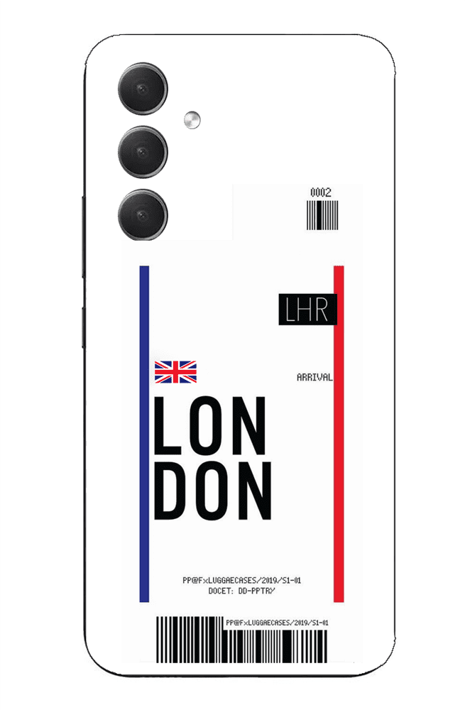 Travel To London Silicone Διαφανη θήκη για Samsung Galaxy S24
