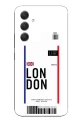 Travel To London Silicone Διαφανη θήκη για Samsung Galaxy S24