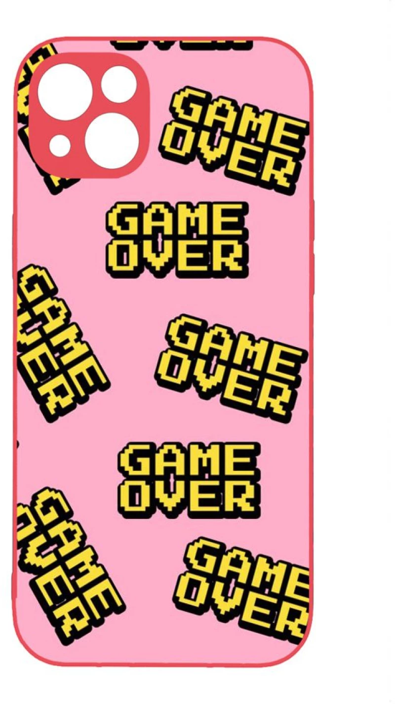 GAME OVER 2 Premium Protective Hard Case hot pink Θήκη για Iphone 14