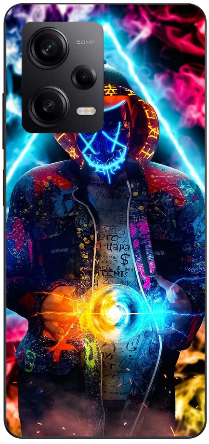 MASK MAN Silicone Case θήκη για Xiaomi Redmi note 12 5g