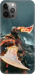 BLADE OF CHAOS Silicone Case Θήκη για iPhone 13 pro