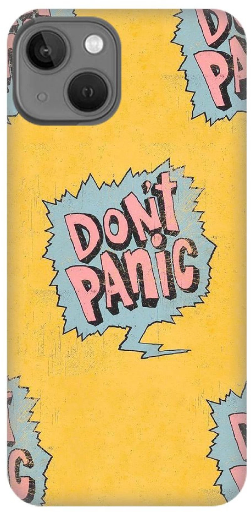 DONT PANIC Silicone Case Θήκη για Iphone 15 plus