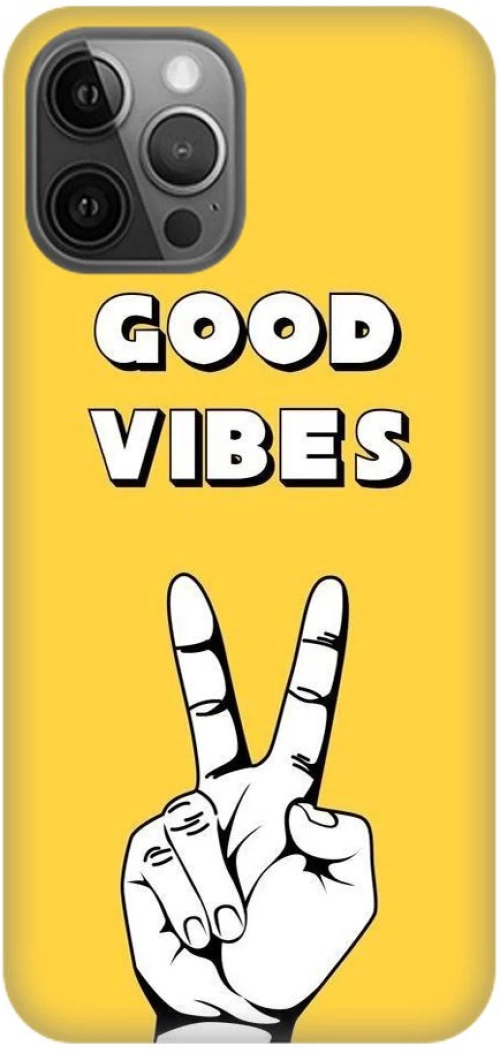 YELLOW GOOD VIBES Silicone case Θήκη για iPhone 11 Pro