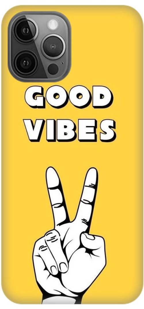 YELLOW GOOD VIBES Silicone Case Θήκη για iPhone 14 pro