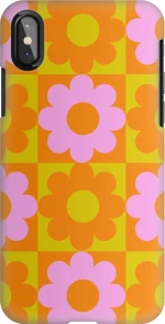 FLOWER PATTERN Silicone Case Θήκη για Iphone XS