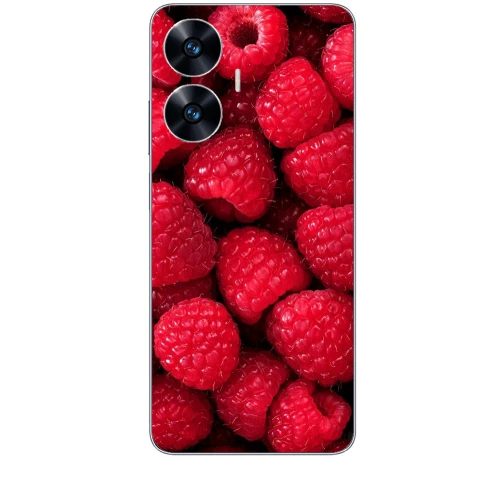 RASPBERRIES Silicone case Θήκη για Realme C55
