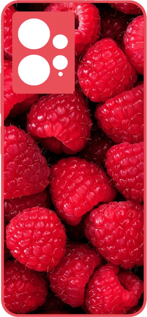 RASPBERRIES Premium Protective Hard Case hot pink Θήκη για Xiaomi Redmi Note 12 4G