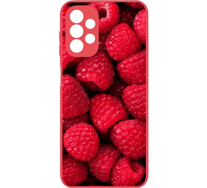 RASPBERRIES Premium Protective Hard Case hot pink Θήκη για Samsung Galaxy A52s / A52 5G / A52 4G