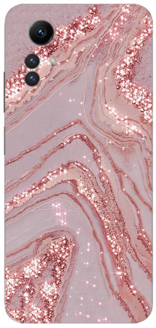 MARBLE PINK Silicone case Θήκη για Xiaomi Redmi note 12s