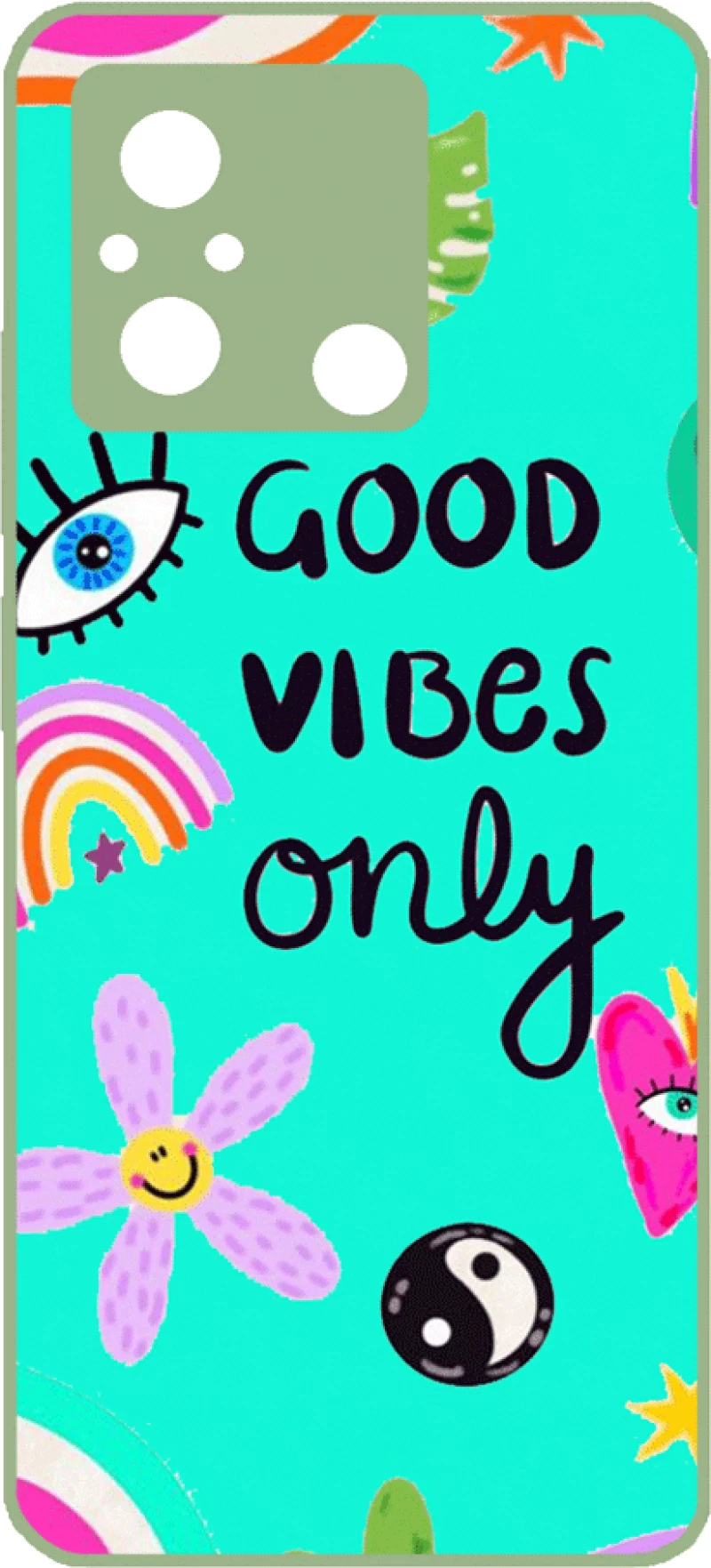 VIBES Premium Protective Hard Case light green Θήκη για Xiaomi Redmi 12C