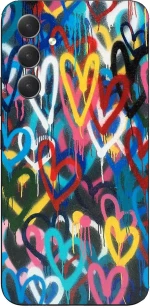 Graffiti Silicone Case θήκη για Samsung Galaxy A34 5g