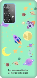 PLANETS Silicone case Θήκη για Samsung Galaxy A33 5G