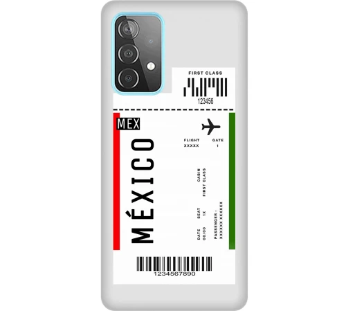 Travel To Mexico Silicone Διαφανη Θήκη για Samsung Galaxy A33 5G