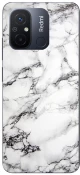 Marble Silicone case θήκη για Xiaomi Redmi 11A white